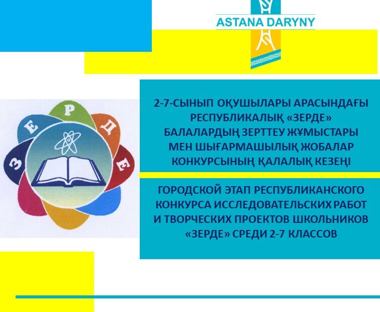 Городской этап Национального конкурса исследовательских проектов и творческих ра